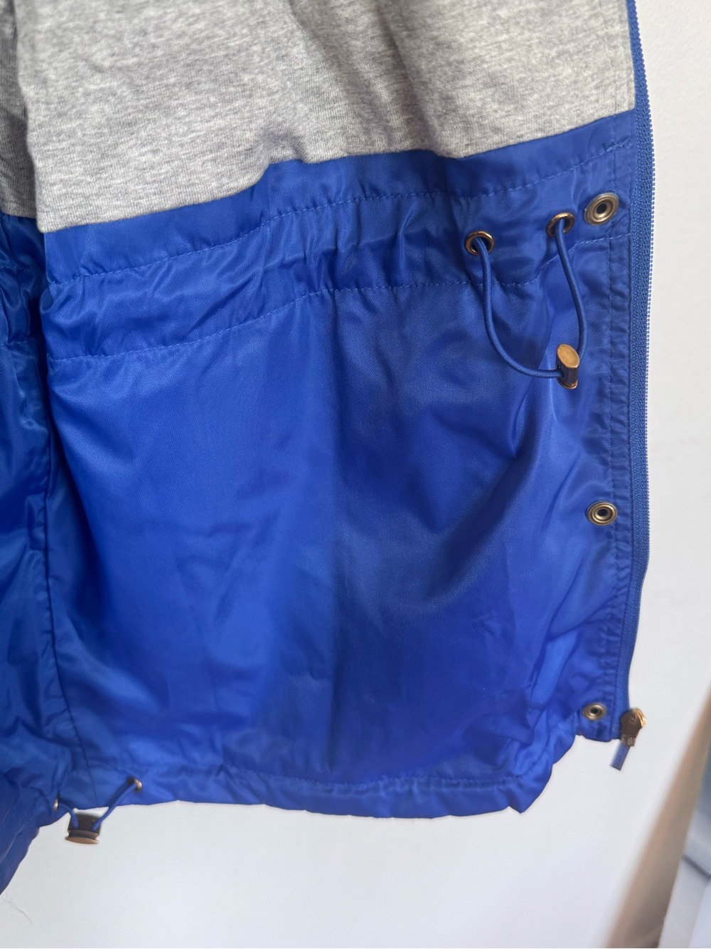 Lauren Ralph Lauren Marine Supply Co Royal Blue Hooded Utility Jacket Sz M - Picture 13 of 14